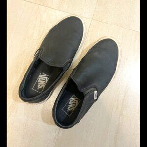 Vans Shoes - Leather Size 7.5 Women!